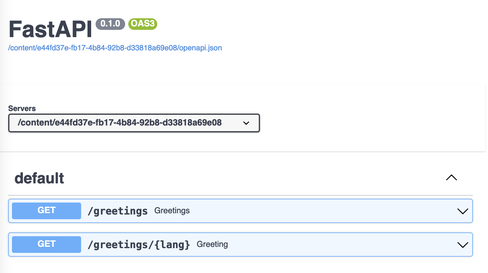 Posit Connect Documentation FastAPI Posit Connect Documentation FastAPI