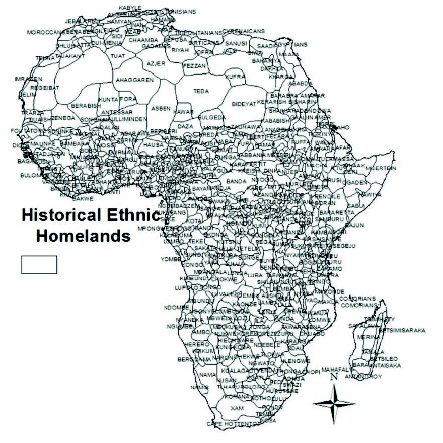 Ethnic Groups in Africa. Michalopoulos and Papaioannou (2016)
