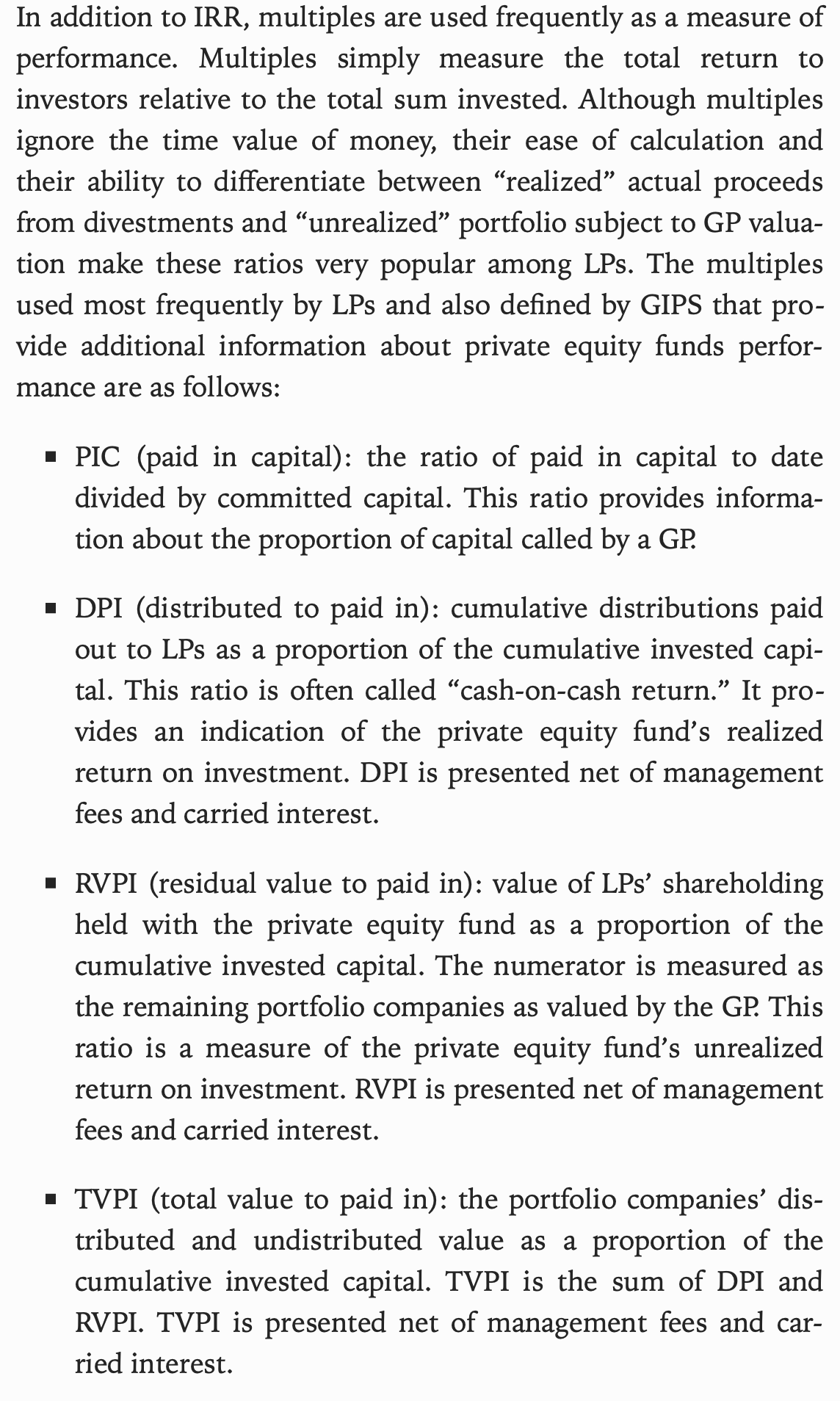 You will find similar definitions in our case study. Source: CFA Level II