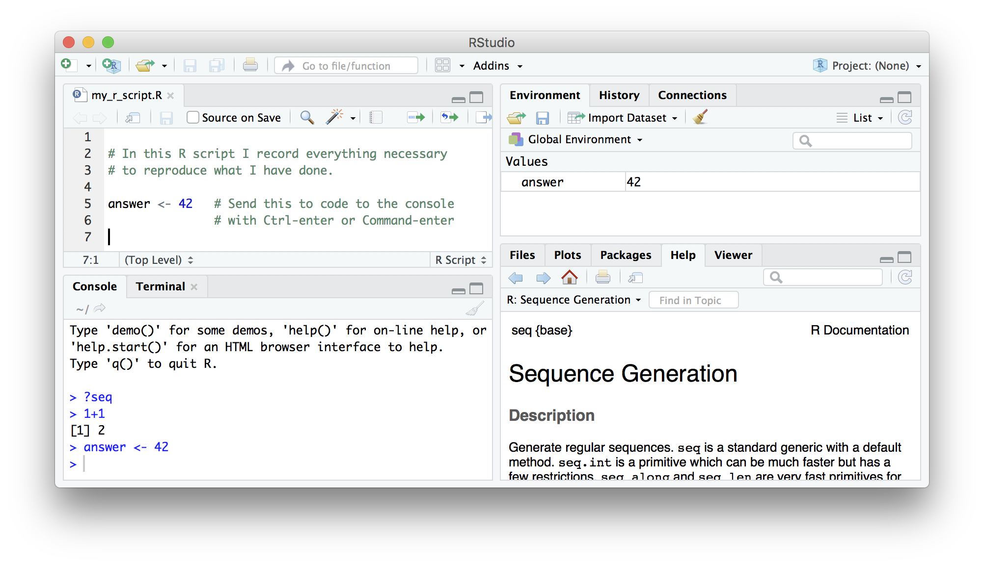 4.3 Starting out in R | T32 Working with Data Training