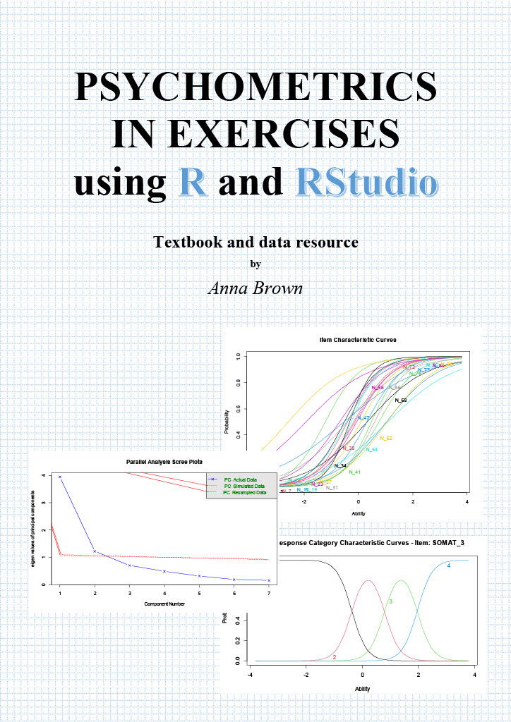 Psychometrics in Exercises using R and RStudio