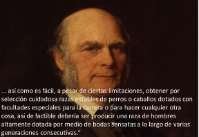 Francis Galton y una de sus muchas frases célebres.