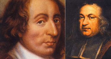 Izquierda: Blaise Pascal. Derecha: Pierre Fermat