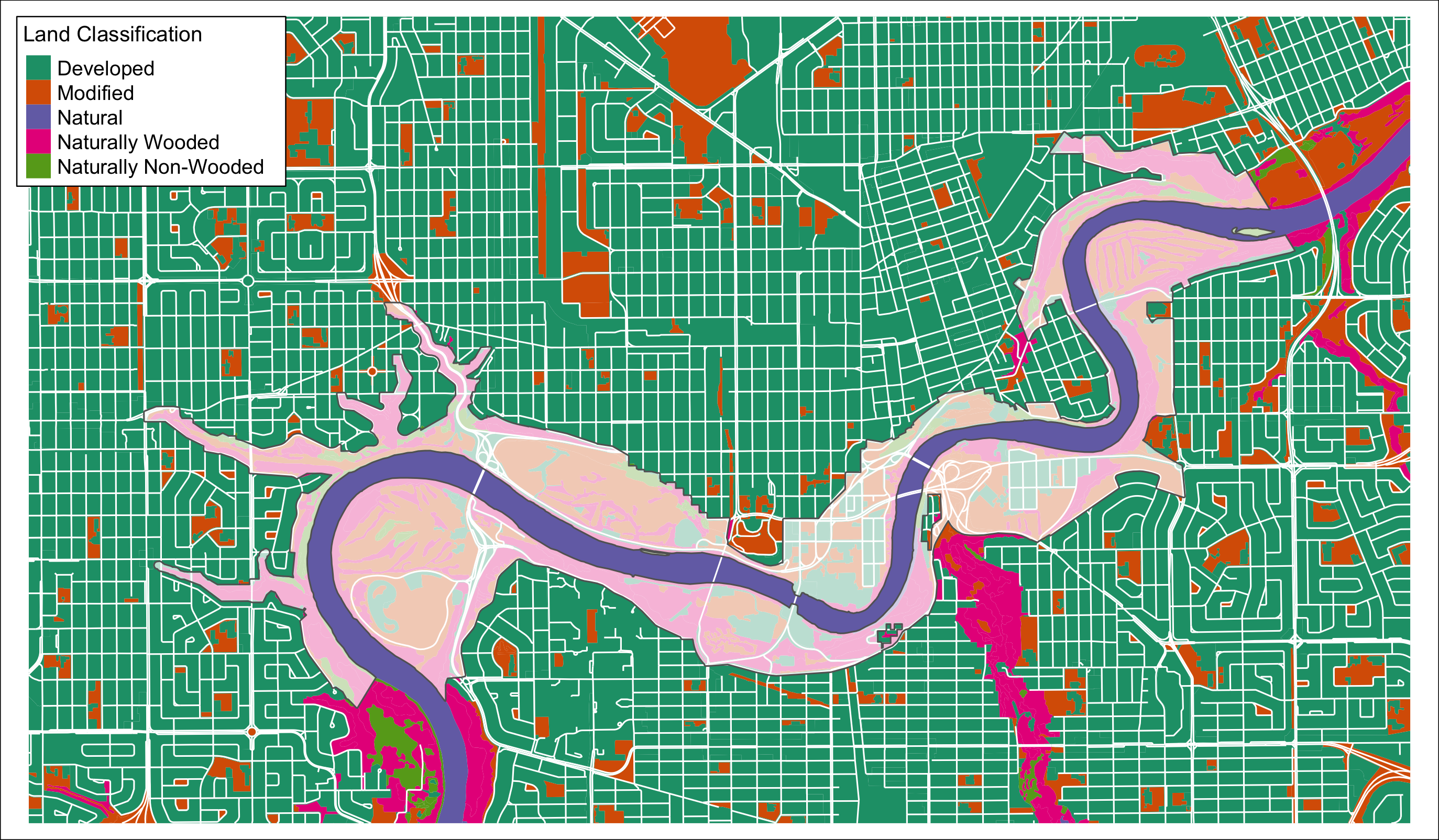 Urban Primary Land and Vegetation Inventory (uPLVI).