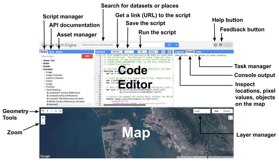 Earth Engine Code Editor, https://developers.google.com/earth-engine/guides/playground