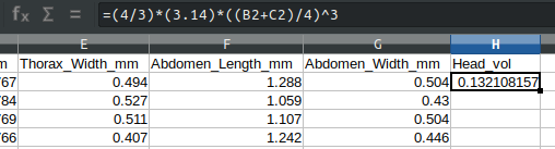 A screenshot of a spreadsheet with the H2 cell selected.