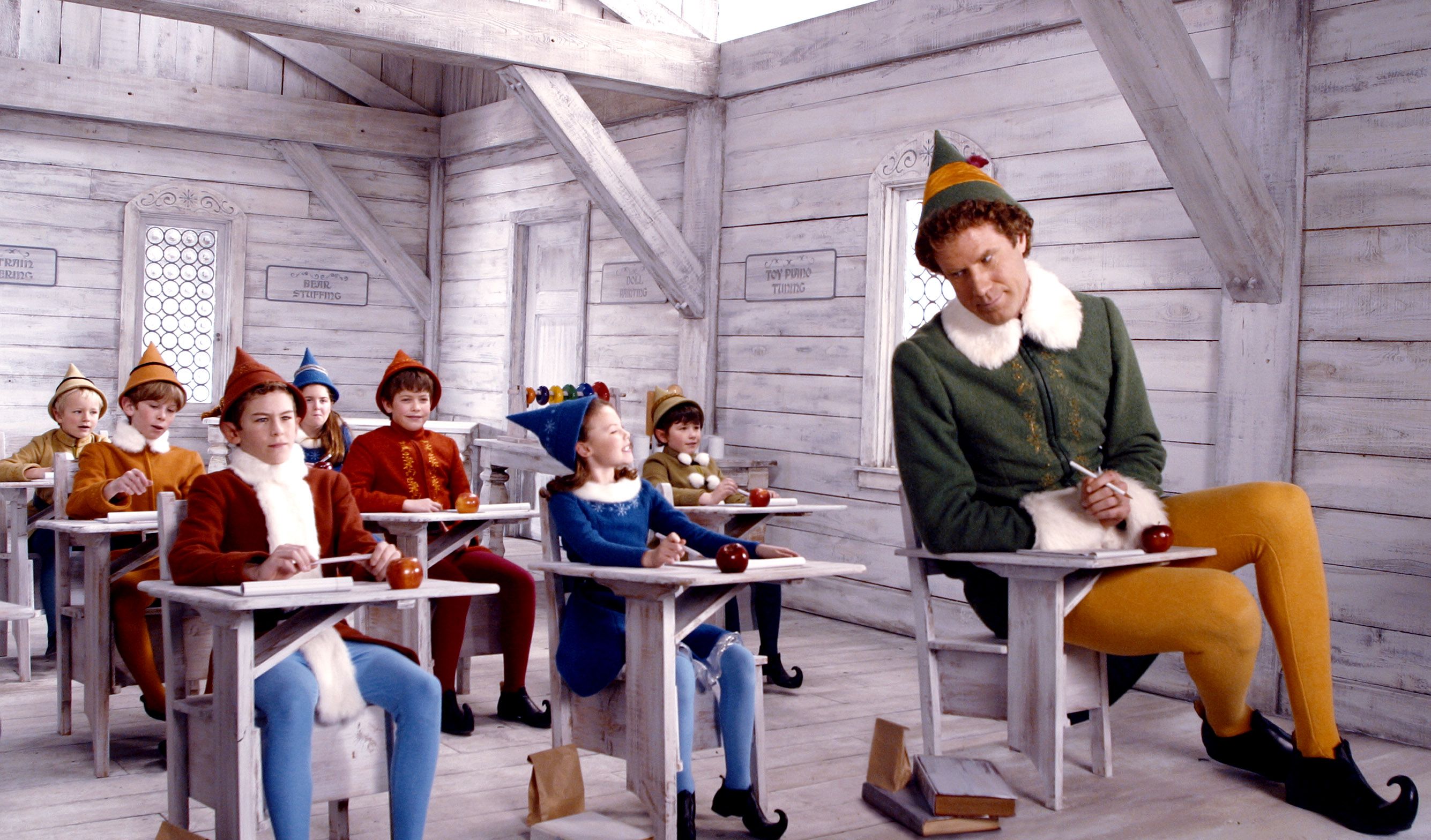 Buddy (Will Ferrell) learning to reject the null hypothesis that he is sampled from a population of elves is a major plot point in the 2003 holiday classic Elf