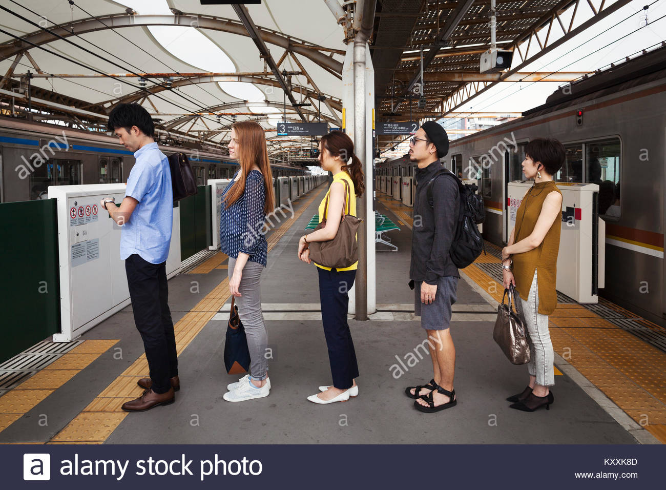 Pictured: Five People Standing in Line in a Stock Photo that I did not Care to Pay For.