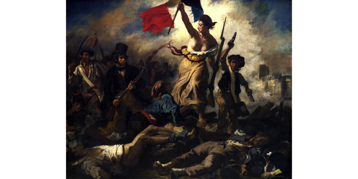 Liberdade Guiando o Povo - Eugène Delacroix - 1830