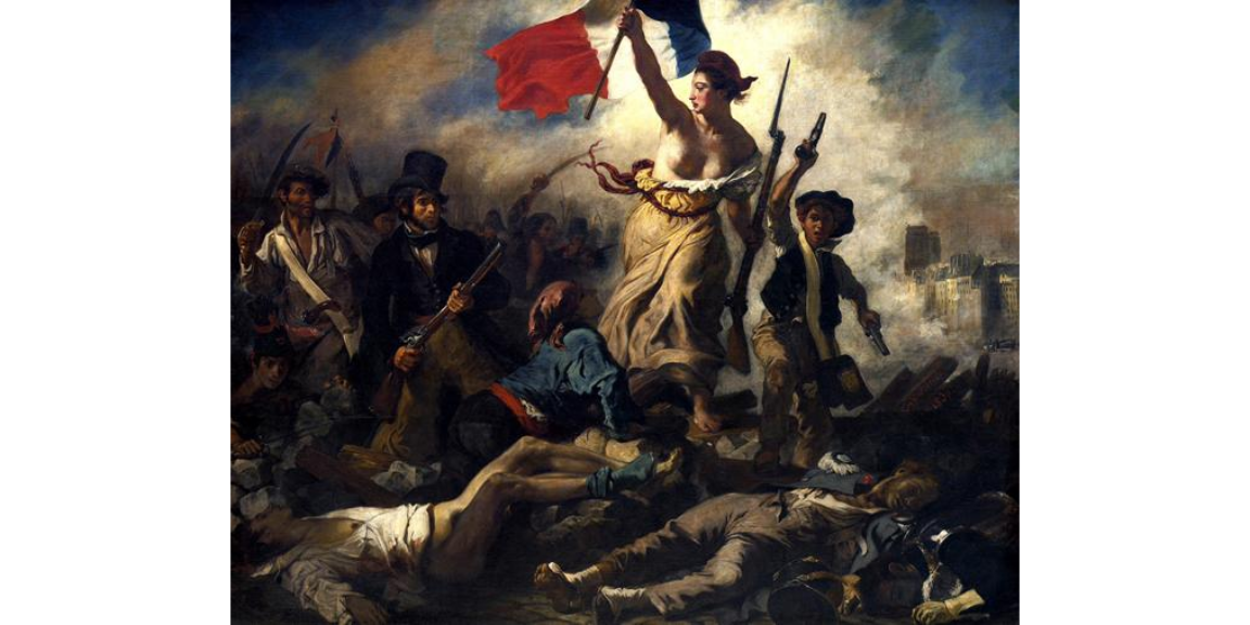 Liberdade Guiando o Povo - Eugène Delacroix - 1830