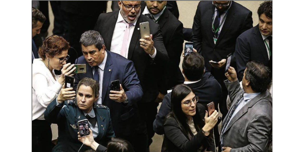 Foto de Pedro Ladeira, Folha de São Paulo, maio de 2019.