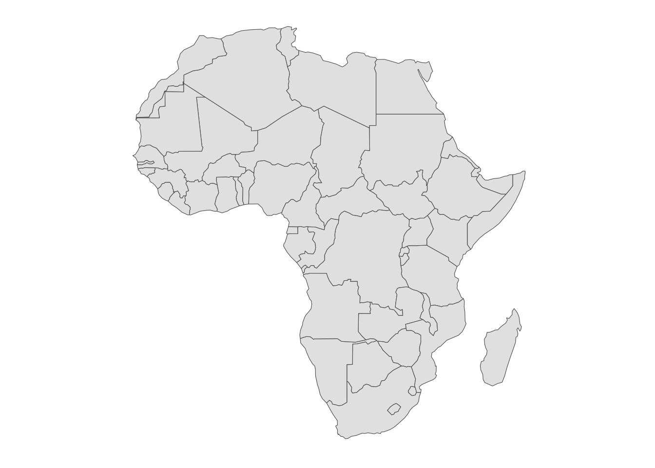 Map of Africa