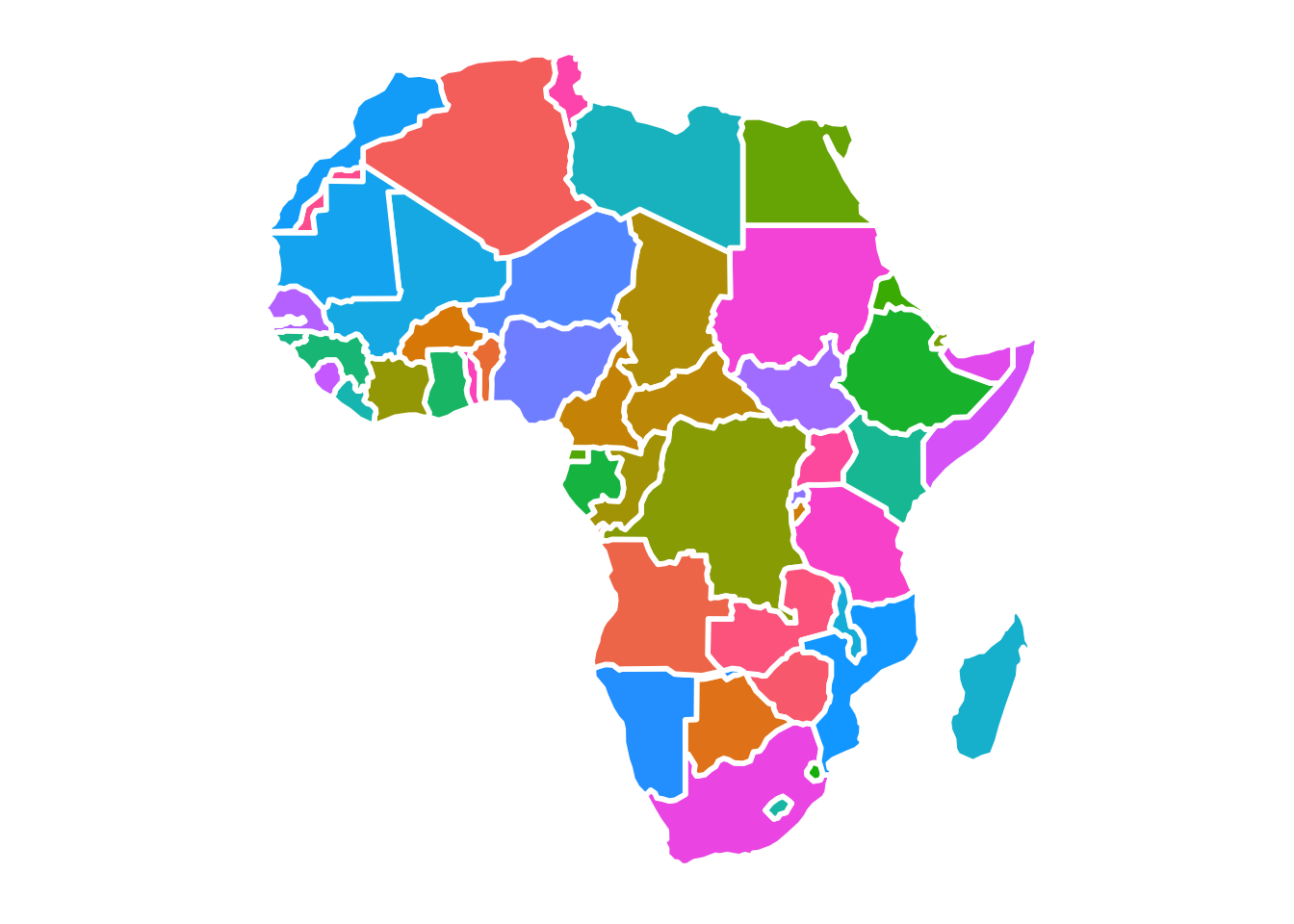 Map of Africa