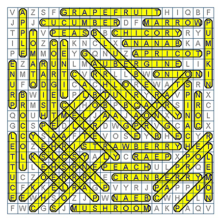 A word search puzzle (from Payne et al., 2007, doi 10.1037/0096-3445.136.3.370).
