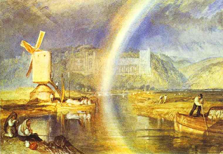 Arundel Castle, with Rainbow (1824) J.M.W. Turner
