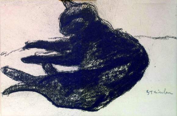 Black Cat (XIX-XX cent) Theophile Steinlen