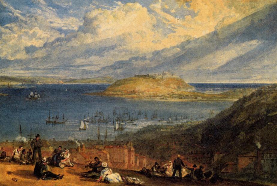 Falmouth Harbour, Cornwall (XVIII-XIX cent.) J.M.W. Turner