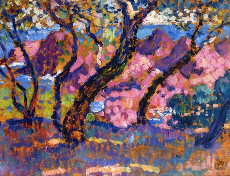 In the Shade of the Pines (study) (1905) Theo van Rysselberghe