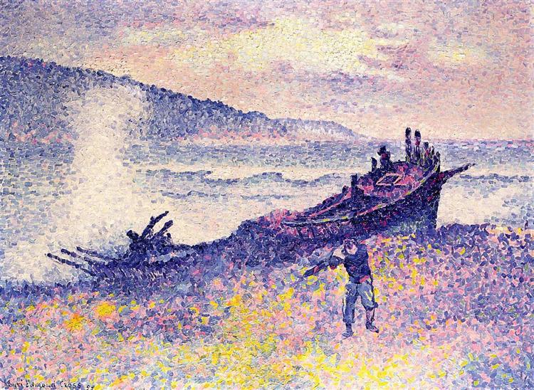 The Wreck (1899) Henri-Edmond Cross