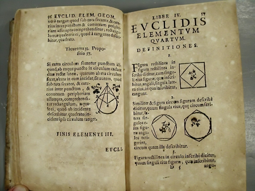 A Photo of Euclid's *Elements*