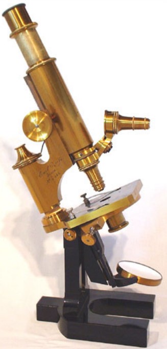 An Early Compound Microscope by Carl Zeiss