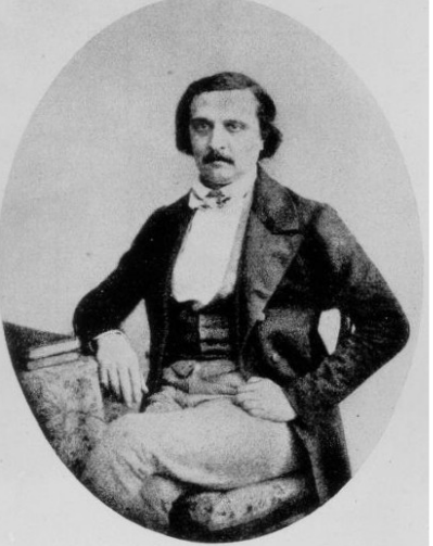 A Photograph of Charles Frédéric Gerhardt