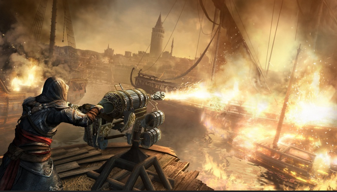 Greek Fire as a Weapon in *Assassin's Creed: Revelations*