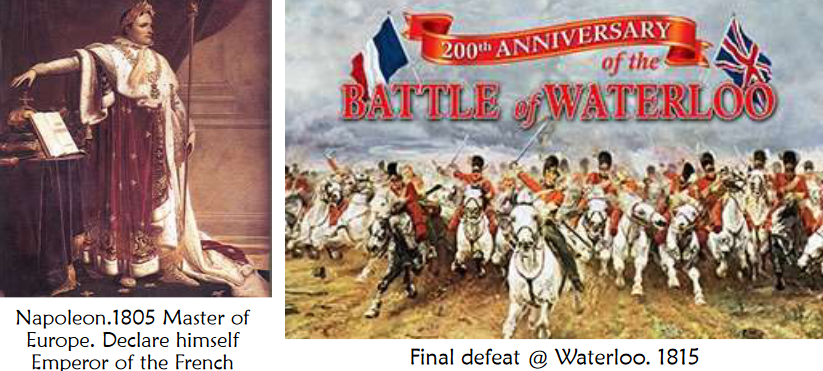 Napolean and His Final Defeat in the Battle of Waterloo