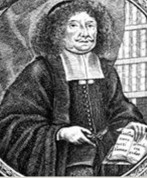Black and White Photo of Johann Joachim Becher