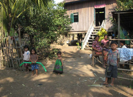 Children Living in Rural Cambodia