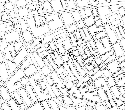 John Snow's Dot Map