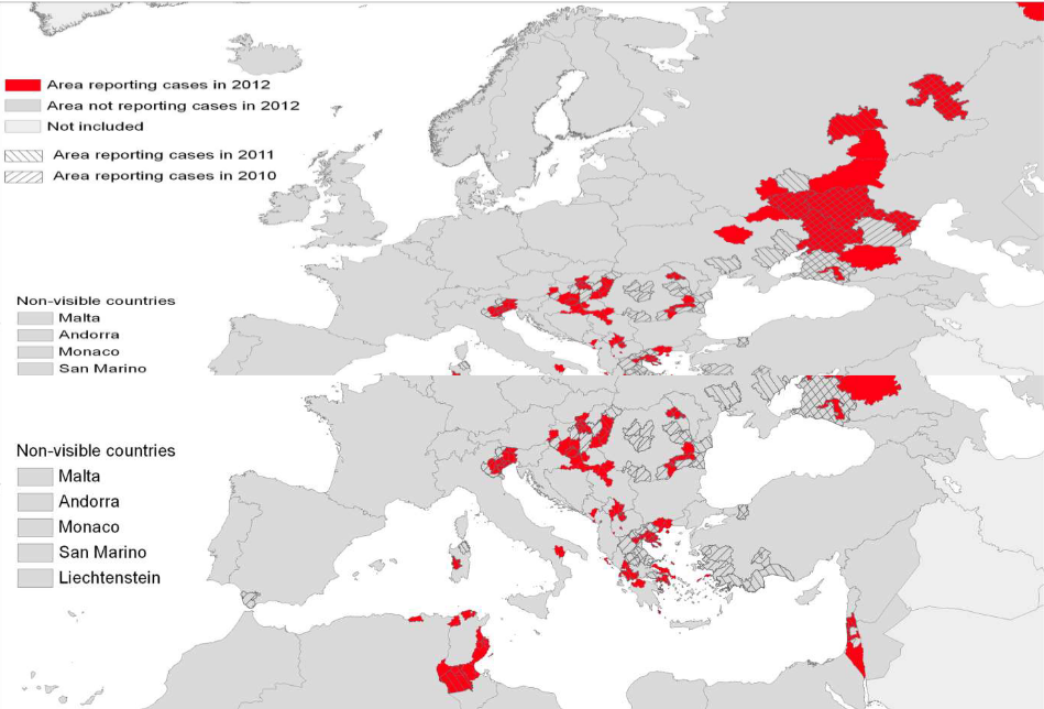 Demographics of the West Nile Virus in Europe