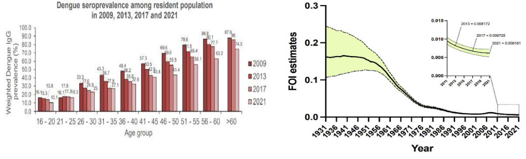 Seroprevalence Data from Dengue Patients