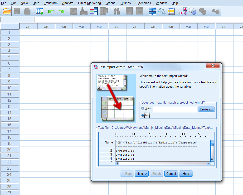 how to modify data in spss 16 modler