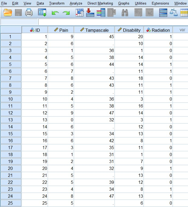 how to import excel into spss 23