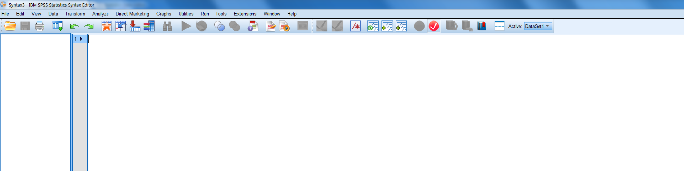 Screenshot of new syntax file