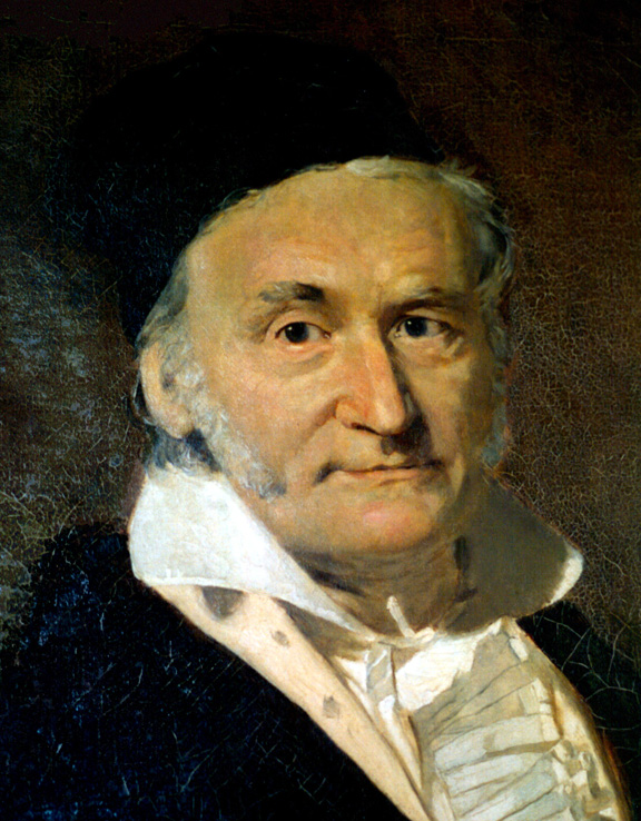 Gauss. The guy was a total pirate. And totally would give us shit for using a loop to calculate the sum of 1 to 100...