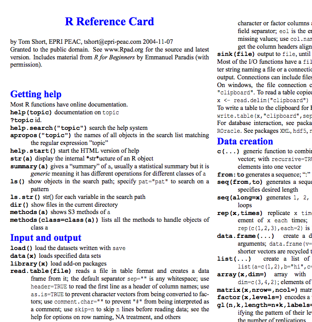 Generating a sequence in R using seq() function