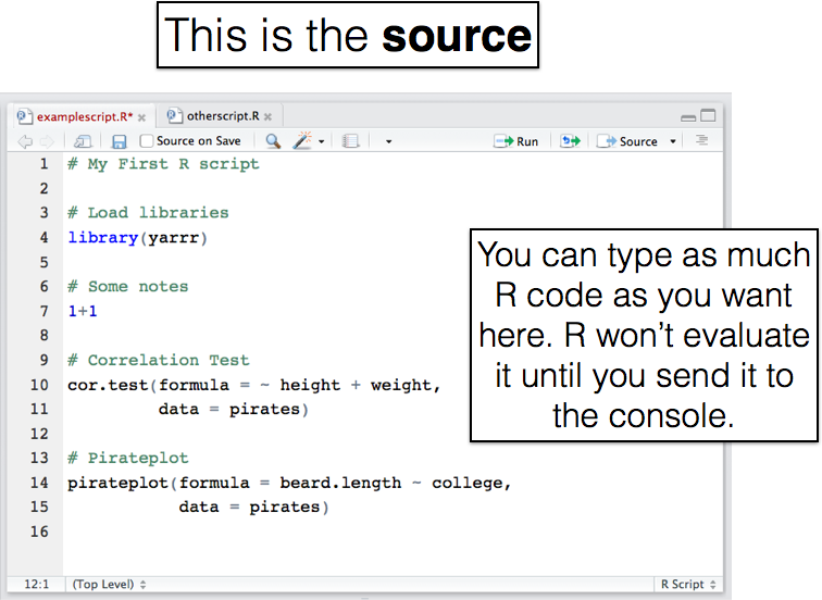 RStudio User Guide - Text Editor