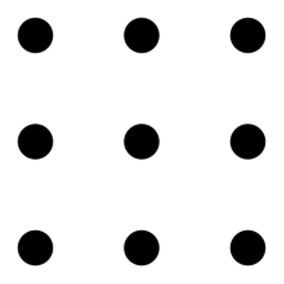 The nine-dot problem.