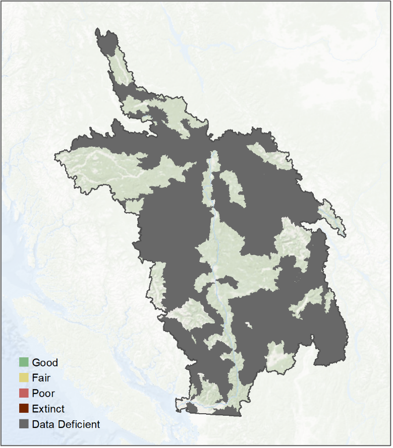 Chapter 5 Regions Methods for Assessing Status and Trends in Pacific Salmon Conservation Units