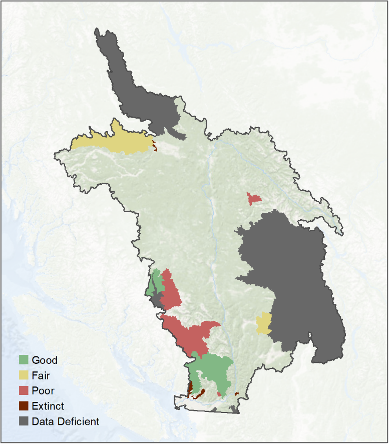 Chapter 5 Regions Methods for Assessing Status and Trends in Pacific Salmon Conservation Units