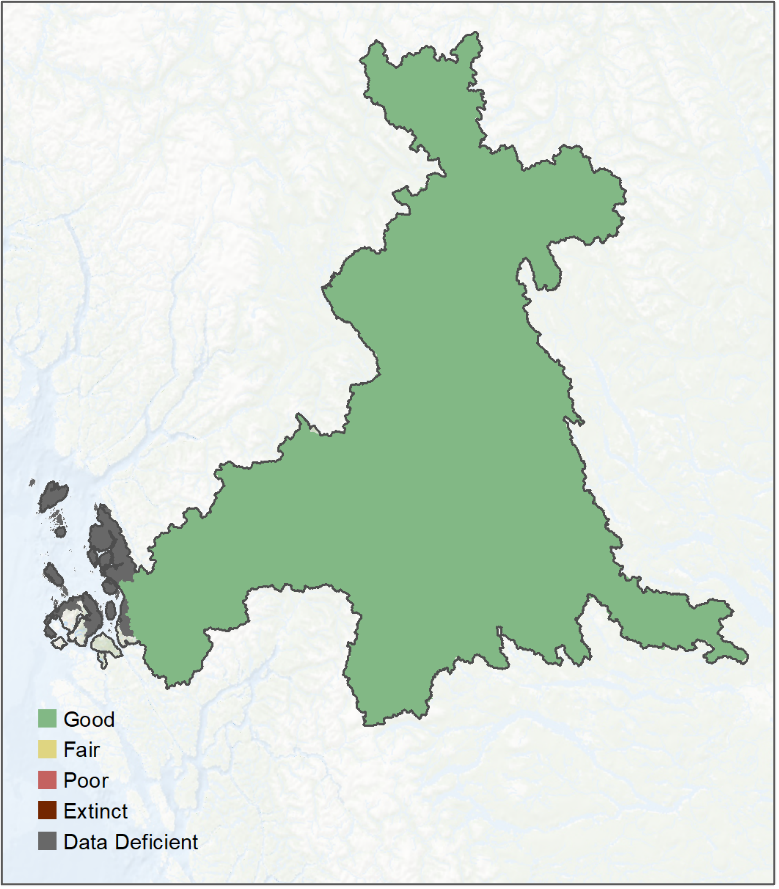 Chapter 5 Regions Methods for Assessing Status and Trends in Pacific Salmon Conservation Units
