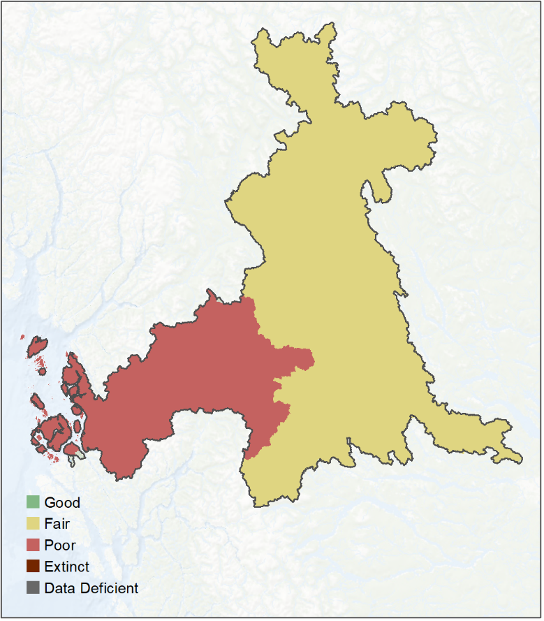 Chapter 5 Regions Methods for Assessing Status and Trends in Pacific Salmon Conservation Units