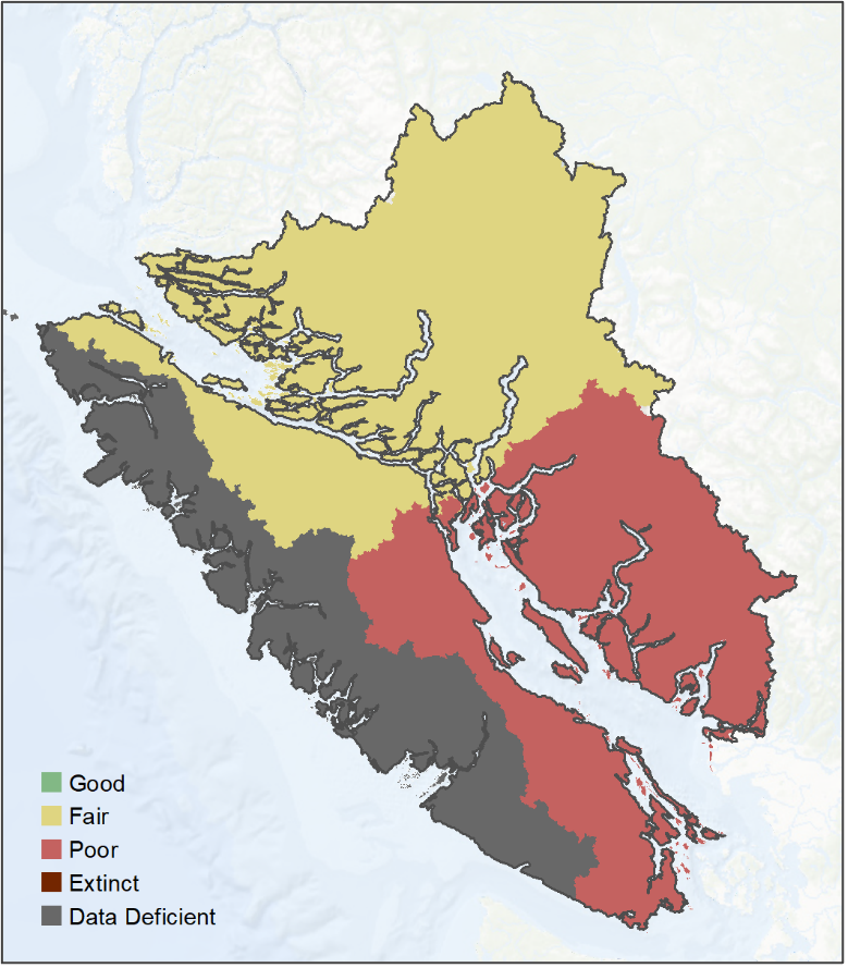 Chapter 5 Regions Methods for Assessing Status and Trends in Pacific Salmon Conservation Units
