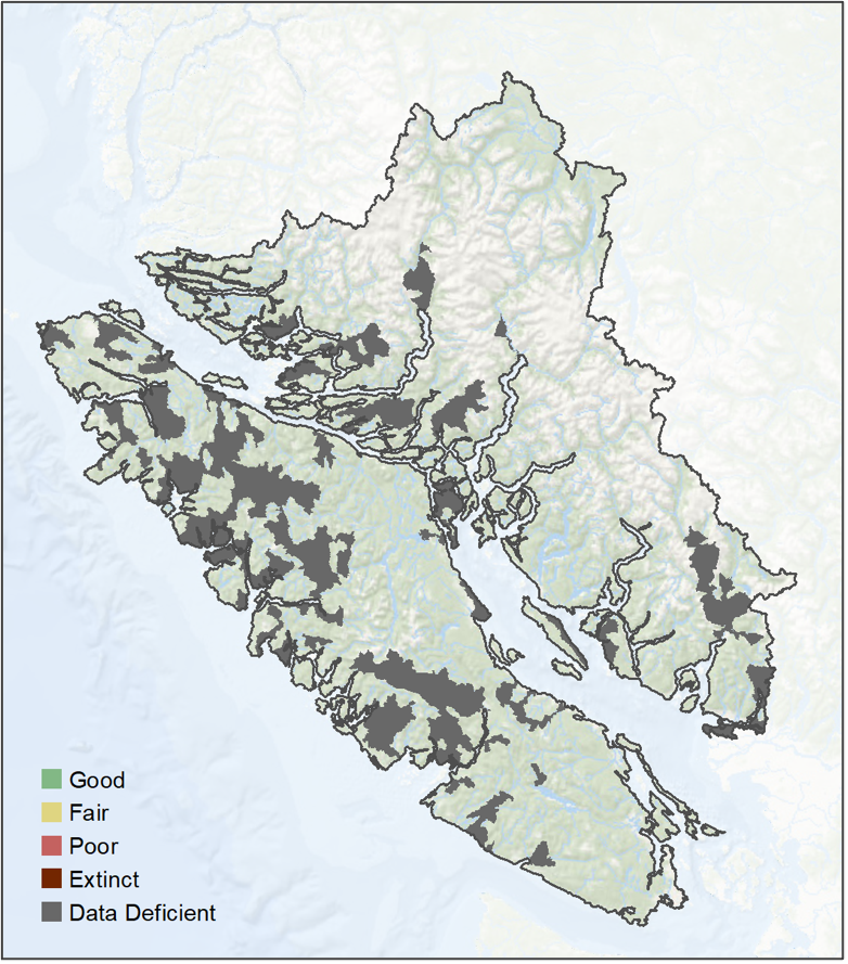 Chapter 5 Regions Methods for Assessing Status and Trends in Pacific Salmon Conservation Units