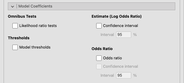 **Model Coefficients**