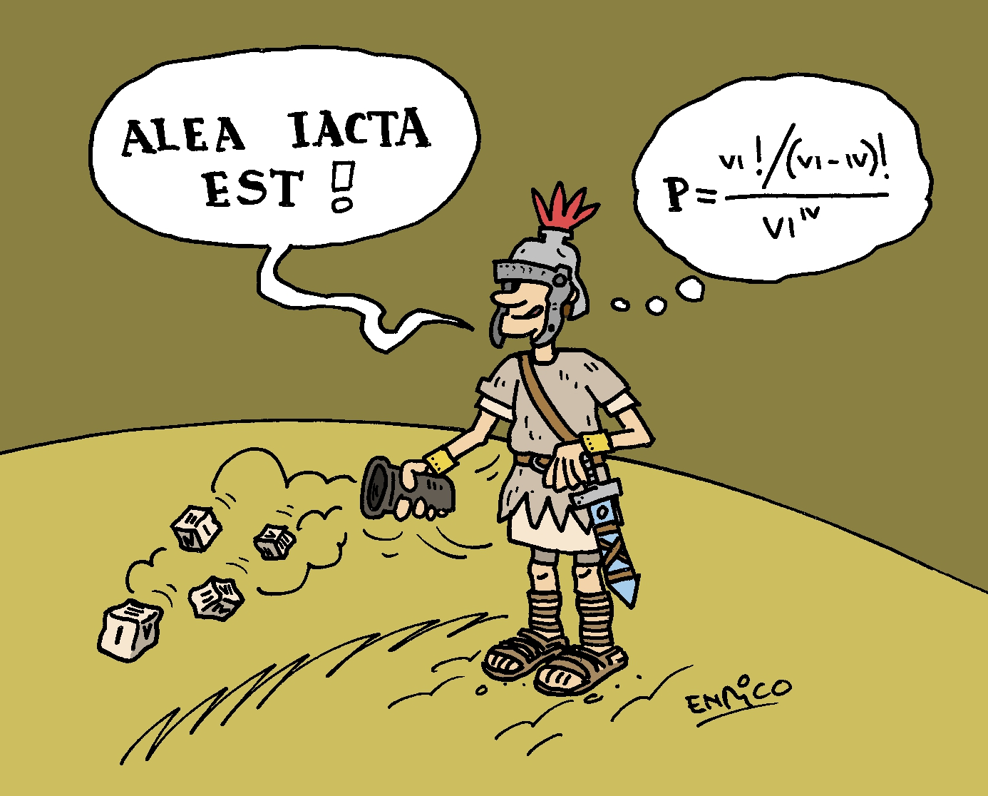 'Alea Acta Est' by Enrico Chavez