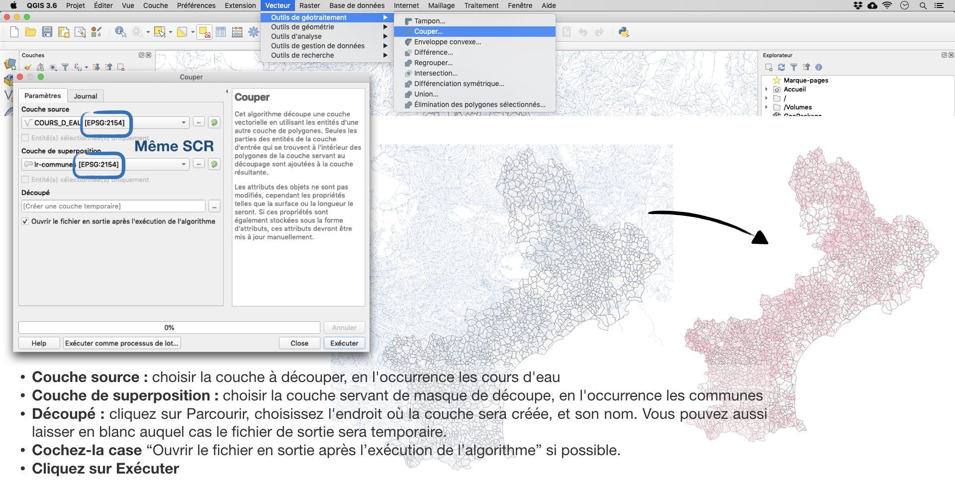 13.2. Créer des couches — Documentation QGIS Documentation